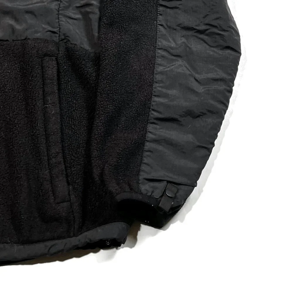 The North‎ Face Denali Jacket Womens Medium Black Full Zip Fleece Polartec